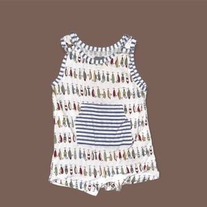 Mud Pie Bamboo Romper